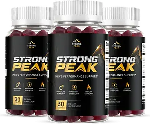 3 bottles of Strong Peak liquid dropper